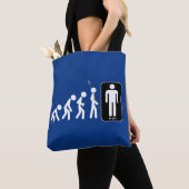 Tote Bag Évolution des hommes (De près)
