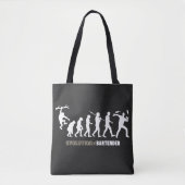 Tote Bag Évolution Du Bartender (Devant)