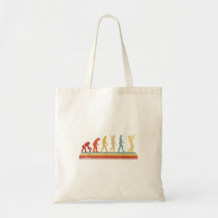 Tote Bag Evolution Trumpet Retro Vintage Trumpet Player Gif