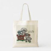 Tote Bag Ewe est mon monde (Dos)