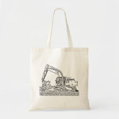 Tote Bag Excavatrice (Devant)