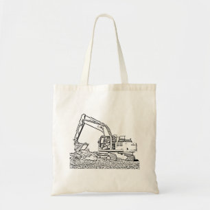 Tote Bag Excavatrice