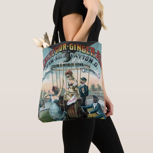 Tote Bag Excelsior Ginger Ale (De près)