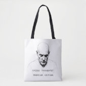 Tote Bag Excess Thoughts? Premium Edition (Devant)