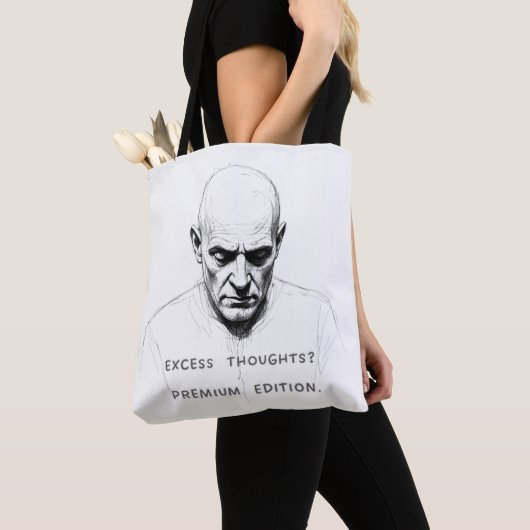 Tote Bag Excess Thoughts? Premium Edition (De près)