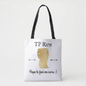 Tote Bag Exécution de TP Distances sociales (Devant)