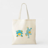 Tote Bag Exécution d'éléphant (Dos)