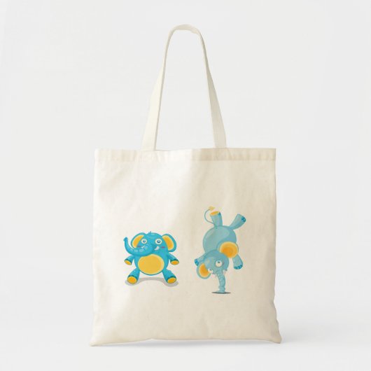 Tote Bag Exécution d'éléphant (Devant)