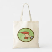 Tote Bag Exercice sans fil rétro (Dos)