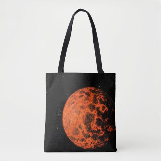 Tote Bag Exoplanet Ucf-1.01 Orbitant Une Étoile Appelée Gj (Devant)