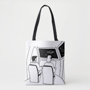 Tote Bag expérience du tourisme spatial, passagers