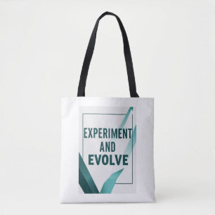 Tote Bag Expérience et évolution, option 2
