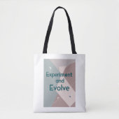 Tote Bag Expérimentez et évoluez (Devant)