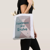 Tote Bag Expérimentez et évoluez (De près)