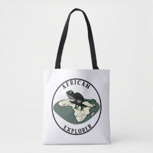Tote Bag Explorateur africain