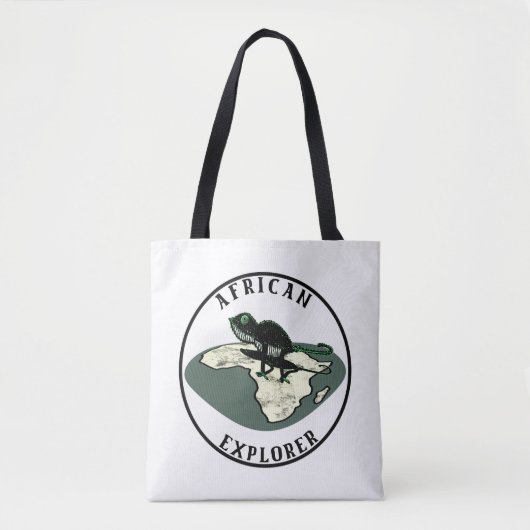 Tote Bag Explorateur africain (Devant)