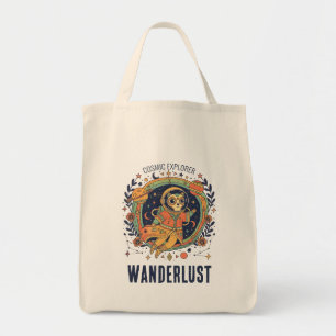Tote Bag Explorateur spatial astronaute chat cosmique Wande