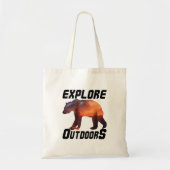 TOTE BAG EXPLORER LES PORTES EXTÉRIEURES (Devant)