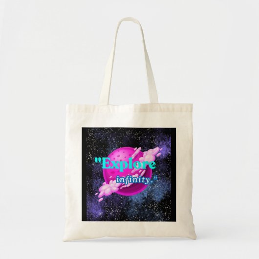 Tote Bag Explorer l'infini (Devant)