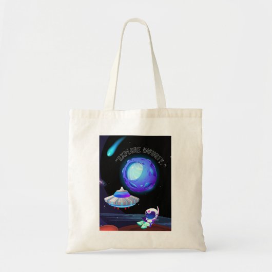 Tote Bag Explorer l'Infini (Devant)