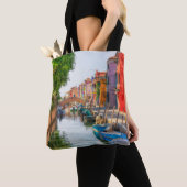 Tote Bag Explorez le charme vibrant de Burano (De près)