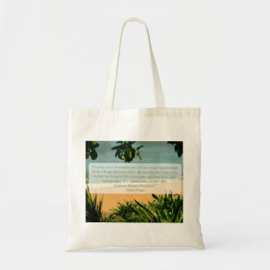 Tote Bag Explorez le rêve découvrent la citation de Mark