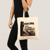 Tote Bag Explorez New Heights Rock Escalade (Devant (produit))
