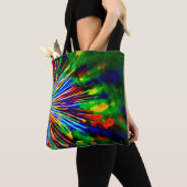 Tote Bag Explosion Arc-en-ciel (De près)