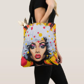 Tote Bag Explosion d'art pop (De près)