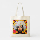 Tote Bag Explosion d'art pop (Dos)