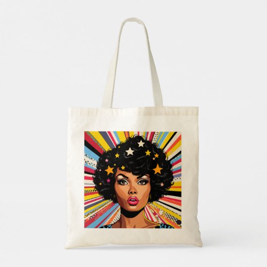 Tote Bag Explosion d'art pop (Dos)