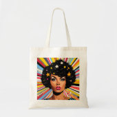 Tote Bag Explosion d'art pop (Devant)