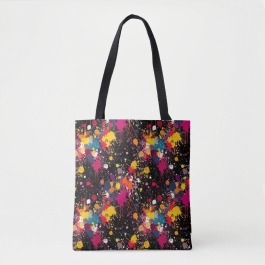 Tote Bag Explosion de couleur (Devant)