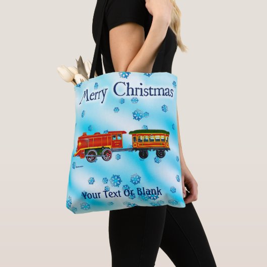 Tote Bag Express de Noël - Joyeux Noël (De près)