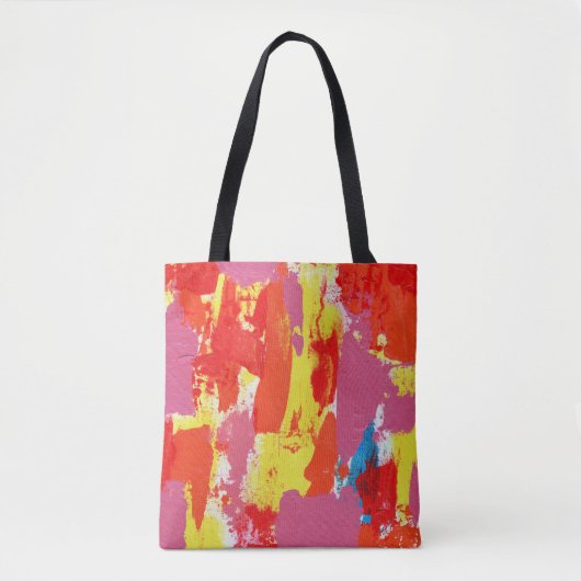 Tote Bag Expression Abstraite no 7 de Michael Moffa (Devant)