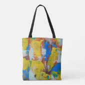 Tote Bag Expression Abstraite no 8 par Michael Moffa (Dos)