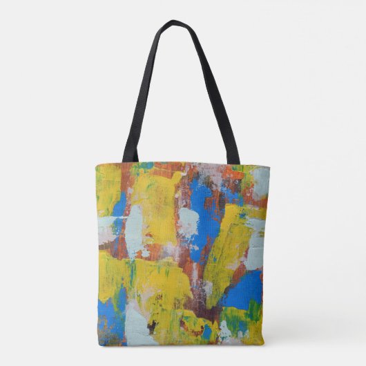 Tote Bag Expression Abstraite no 8 par Michael Moffa (Dos)
