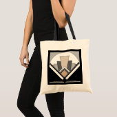 Tote Bag Expression de fan d'art déco (Devant (produit))