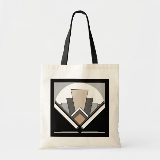 Tote Bag Expression de fan d'art déco (Devant)