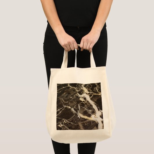 Tote Bag Expressionnisme Abstrait marbré par Shirley Taylor (Devant (produit))