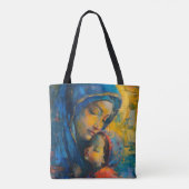 Tote Bag Expressionnisme Marie et Jésus (Dos)