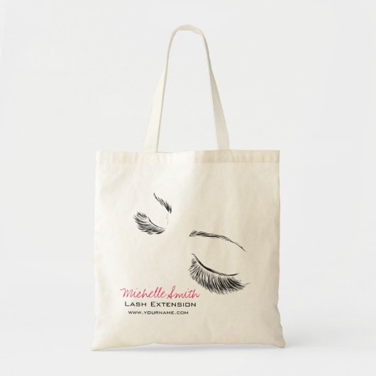 Tote Bag Extension de la barre des cils longs (Devant)