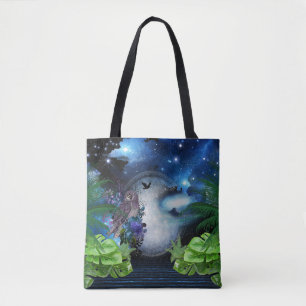 Tote Bag Externe Portail spatial Cadeau de servante