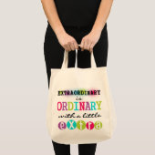 Tote Bag Extraordinaire (Devant (produit))
