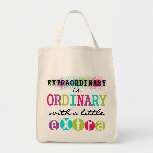 Tote Bag Extraordinaire (Devant)