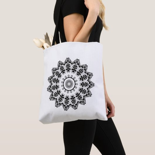Tote Bag Extraordinaire Moyen-Orient Motif Rechercher ف Eng (De près)