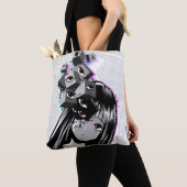 Tote Bag Eyecube fourre-tout (De près)
