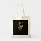 Tote Bag F-Caw-F Chicken Essential Creative Graphic (Devant)