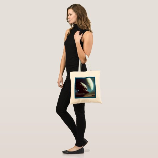 Tote Bag F. vaisseau spatial orbitant 1 (Devant (modèle))