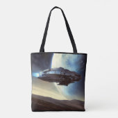 Tote Bag F. vaisseau spatial orbitant 2 (Dos)